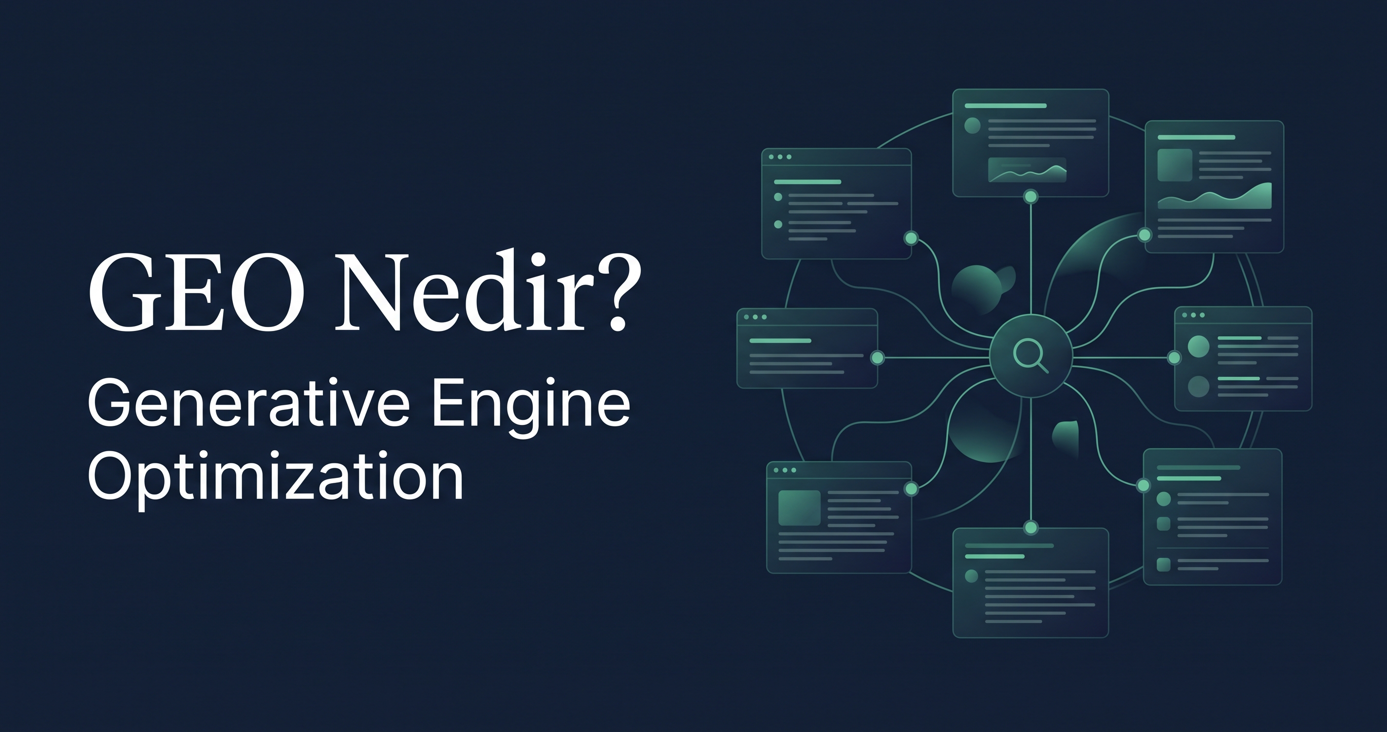 GEO Nedir?